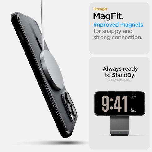 כיסוי לסדרת iPhone 16 מבית Spigen Ultra Hybrid T (MagFit + שליטה במצלמה)